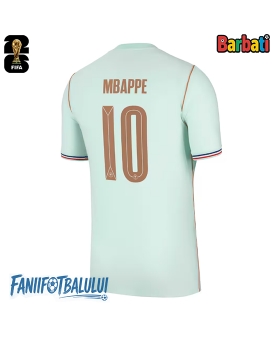 Franța Kylian Mbappe #10 Tricou Fotbal Replică Mondial 2026 Barbati Deplasare
